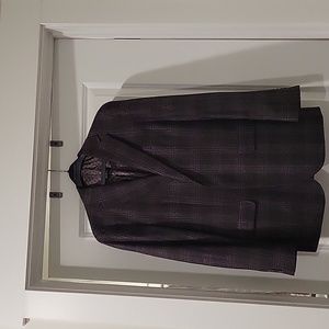 Brown Plaid Joseph Abboud Sport Coat